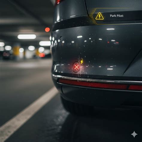 Volkswagen Passat con sensori radar in evidenza