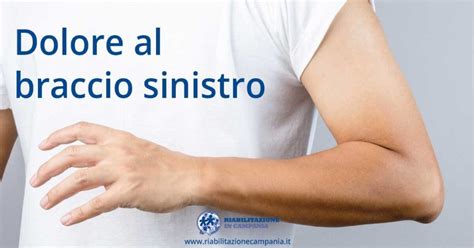 Tavola riassuntiva dei trattamenti per il dolore al braccio sinistro