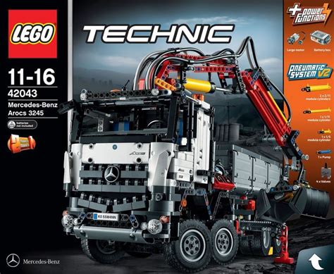 Scatola e istruzioni del LEGO Technic 42043