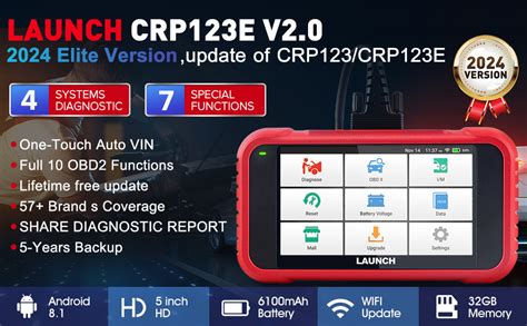 Launch CRP123E V2.0 in uso