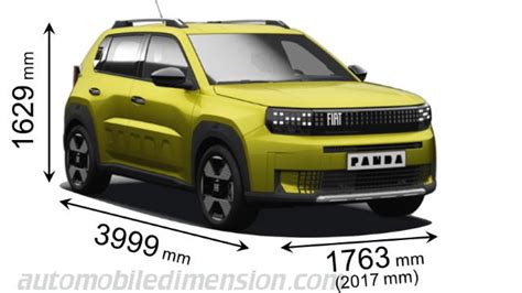 Dimensioni e layout interno della Fiat Grande Panda