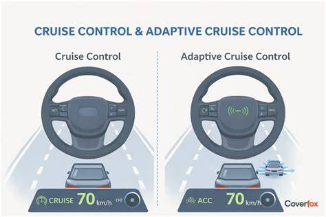 Infografica: Adaptive Cruise Control e Predictive Cruise Control