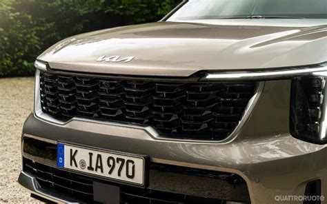 Infografica sulle funzionalità di sicurezza di Kia Sorento