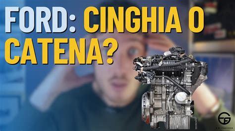 Motore Ford EcoBoost con cinghia in bagno d'olio