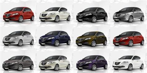 Campioni di tessuti e colori Lancia Ypsilon