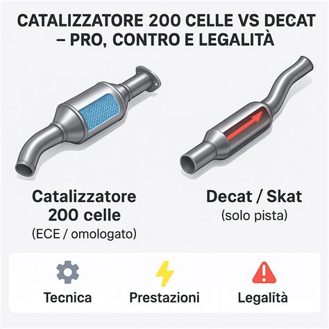 Differenze tra catalizzatore originale e aftermarket