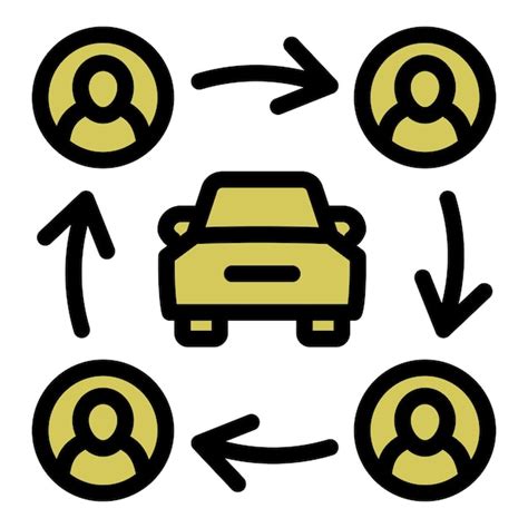 Icone app car sharing