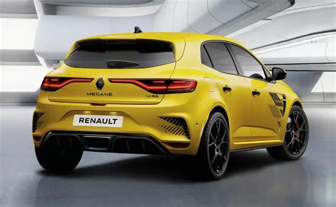 Schema di carico del bagagliaio della Renault Megane RS