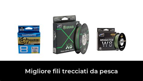 Vantaggi dei trecciati nella pesca