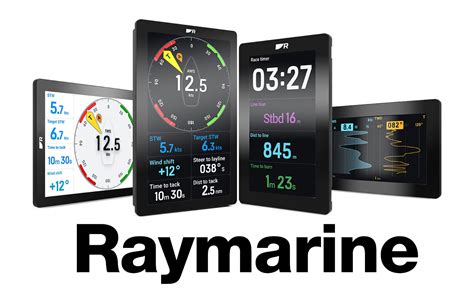 Schermata di un display Raymarine che mostra i dati del motore Volvo EVC
