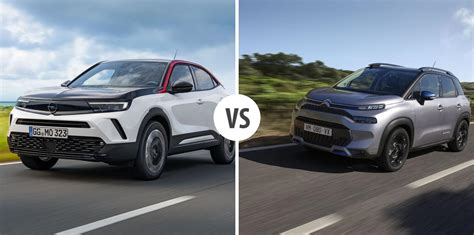 Design esterno: Opel Mokka vs Citroën C3 Aircross