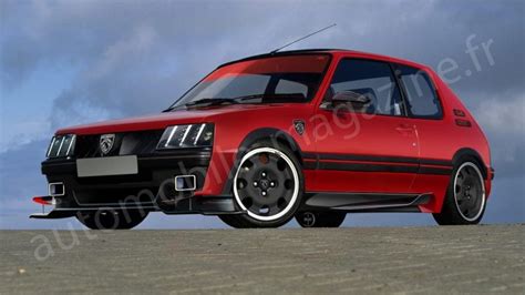 Peugeot 205 design esterno