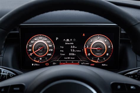 Hyundai HTRAC torque distribution display