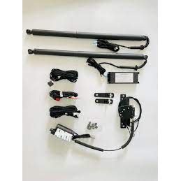 Schema di un kit di apertura elettrica per bagagliaio auto