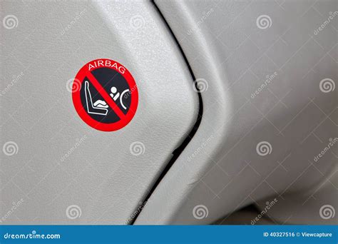 Segnale di pericolo airbag