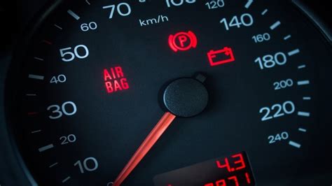 Spia airbag cruscotto