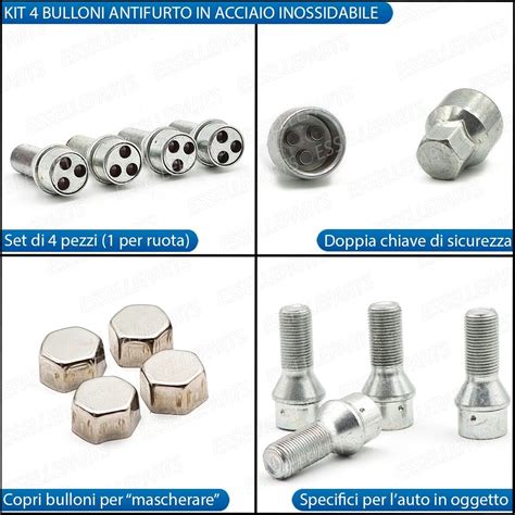 Dettaglio schema bulloni cerchio auto