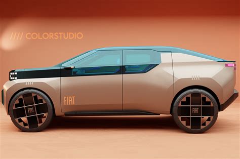 Fiat City Car concept interior design