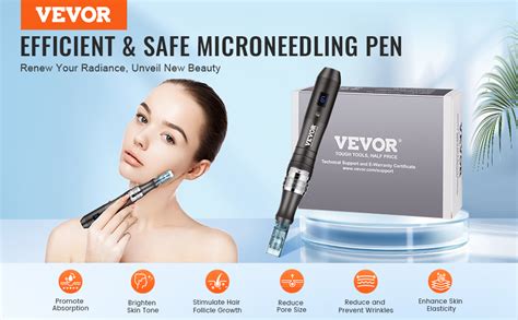 schema del funzionamento di una penna per microneedling elettrica