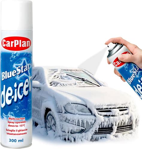 Spray deghiacciante per auto