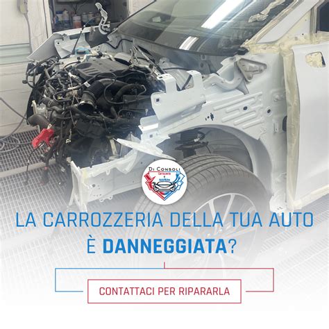 Riparazione carrozzeria su veicolo Volkswagen
