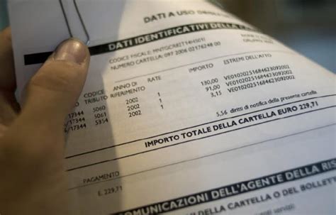 Procedura di notifica cartella esattoriale