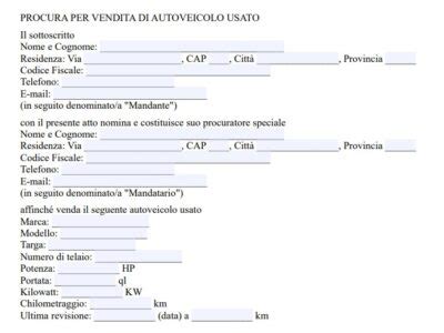 Concessionaria specializzata acquisto usato