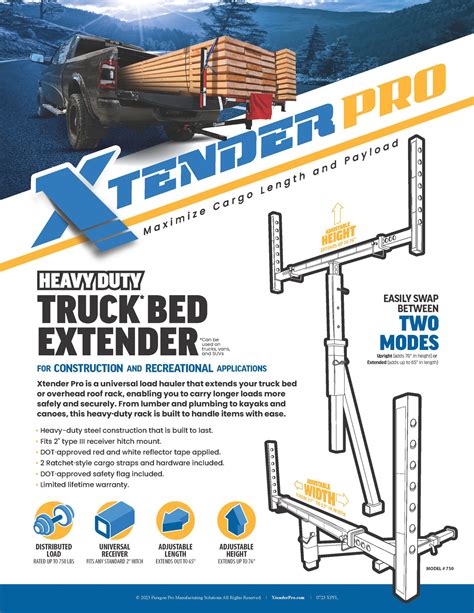 Sistema Bed Xtender e prolunga Cantilever in azione