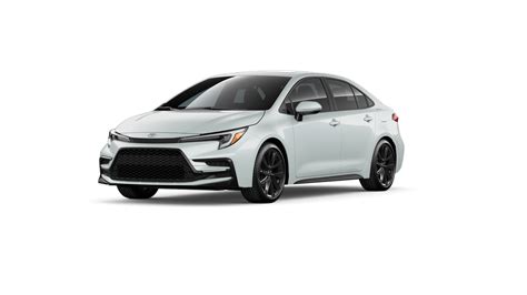 Vista frontale Toyota Corolla