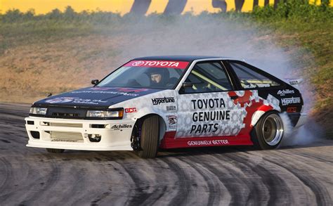 Toyota AE86 in drifting