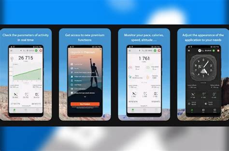 Interfaccia di una app altimetro con mappa e dati