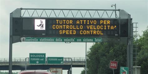 Sistema Tutor per il controllo della velocità