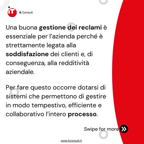 Processo di risoluzione dei reclami del cliente