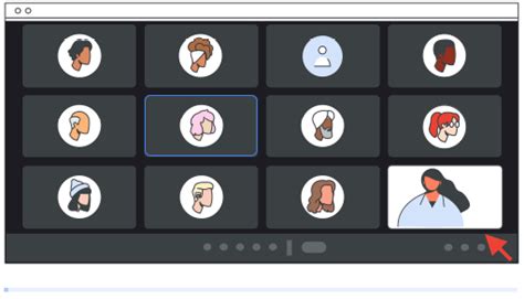 Screenshot di Google Meet con la finestra 