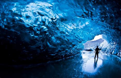 Grotta di ghiaccio in Islanda