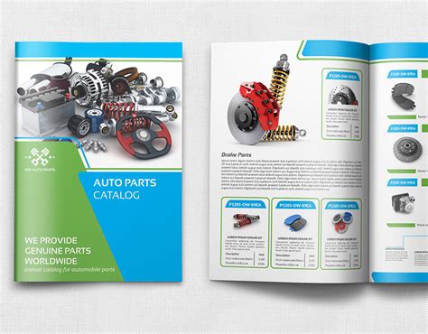 Catalogue of car parts