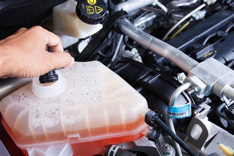 Schema motore con possibile perdita di liquido refrigerante