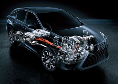 Schema Lexus Hybrid Drive 4WD