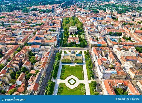 Veduta storica di Zagabria