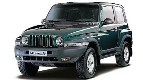 KGM Korando vista anteriore