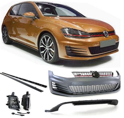 Differenze tra paraurti Golf 7 e Golf 7.5