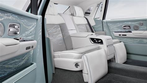 Interni lussuosi di una Rolls-Royce