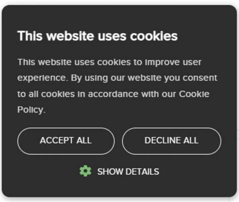 Icona cookie policy