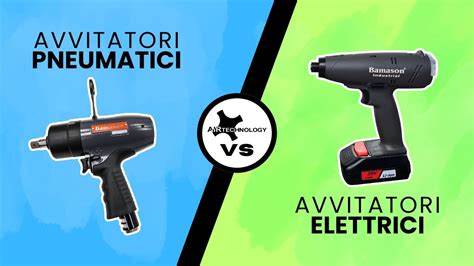 Confronto tra avvitatori pneumatici ed elettrici