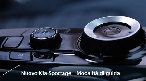 Infografica sulle diverse modalità di guida della Kia Sportage
