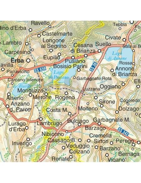 Mappa Lecco e Provincia