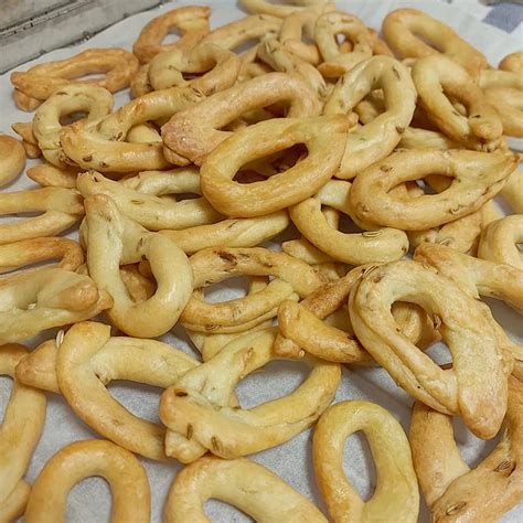 Taralli pugliesi con semi di finocchio