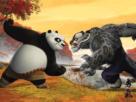 Po che affronta Tai Lung in uno scontro epico