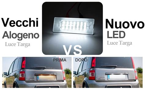 Schema di funzionamento luce targa