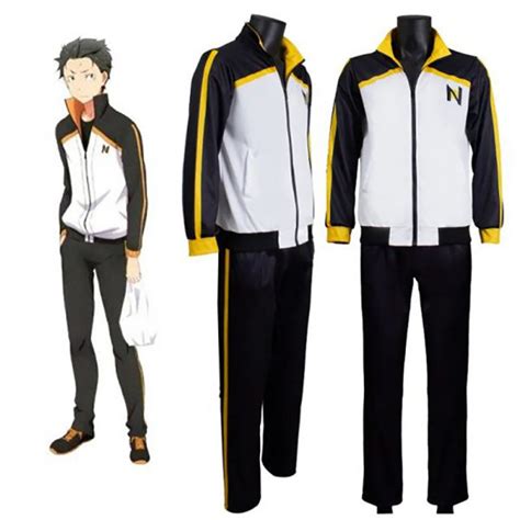 Subaru Natsuki con il suo tracksuit iconico